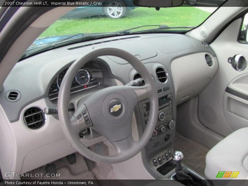 Imperial Blue Metallic / Gray 2007 Chevrolet HHR LT