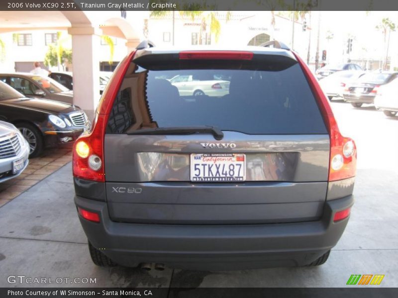 Titanium Gray Metallic / Graphite 2006 Volvo XC90 2.5T