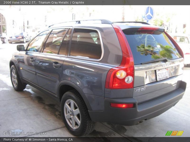 Titanium Gray Metallic / Graphite 2006 Volvo XC90 2.5T