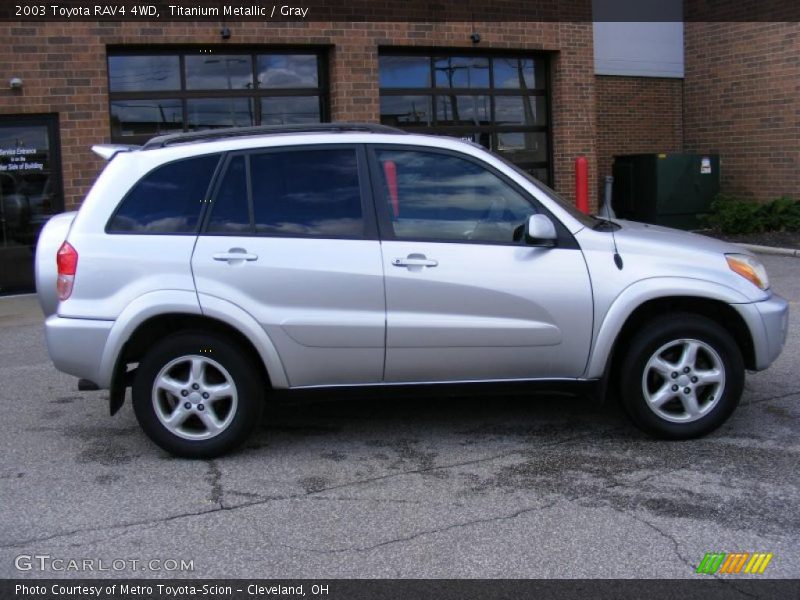 Titanium Metallic / Gray 2003 Toyota RAV4 4WD