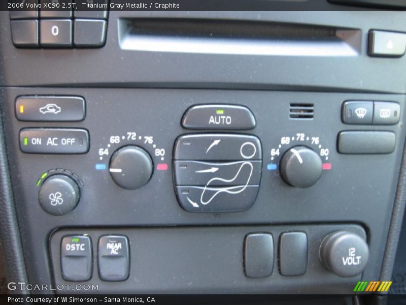 Titanium Gray Metallic / Graphite 2006 Volvo XC90 2.5T
