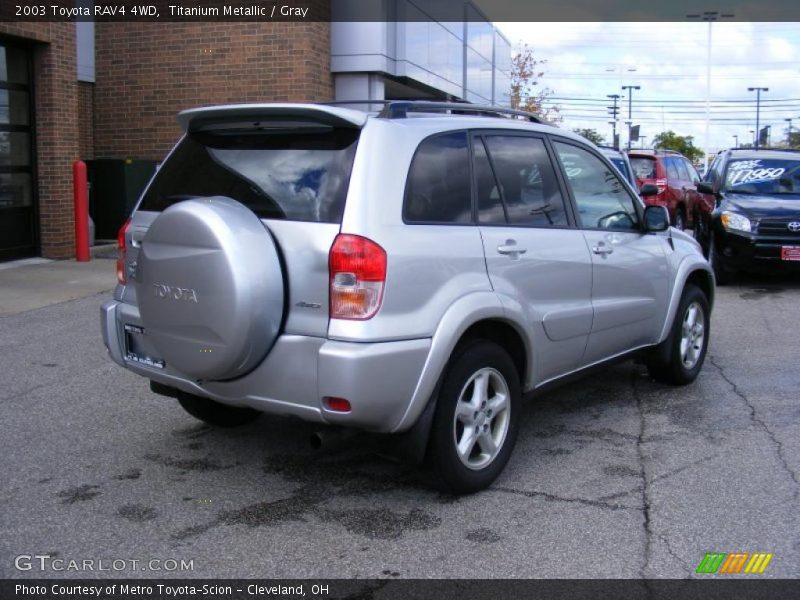 Titanium Metallic / Gray 2003 Toyota RAV4 4WD