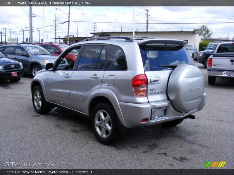Titanium Metallic / Gray 2003 Toyota RAV4 4WD