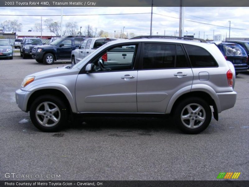 Titanium Metallic / Gray 2003 Toyota RAV4 4WD