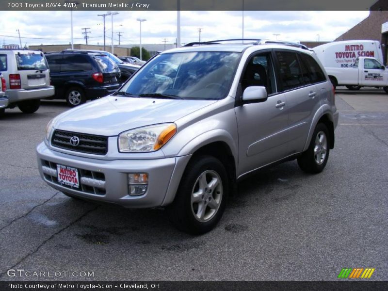 Titanium Metallic / Gray 2003 Toyota RAV4 4WD