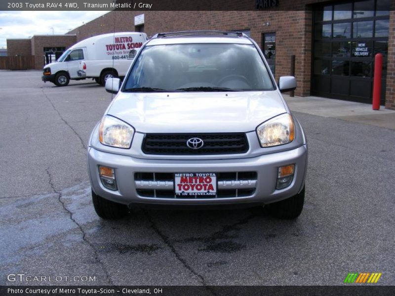 Titanium Metallic / Gray 2003 Toyota RAV4 4WD