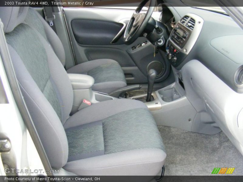 Titanium Metallic / Gray 2003 Toyota RAV4 4WD