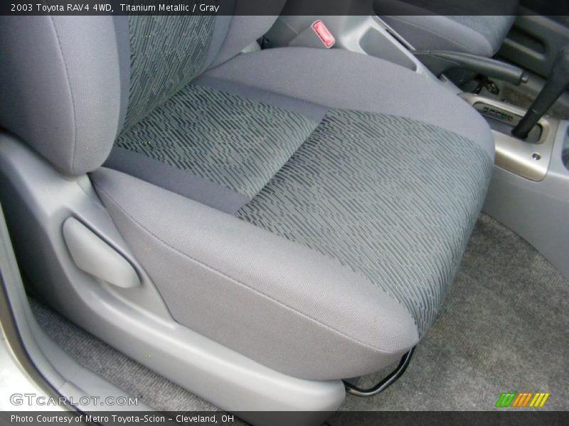 Titanium Metallic / Gray 2003 Toyota RAV4 4WD