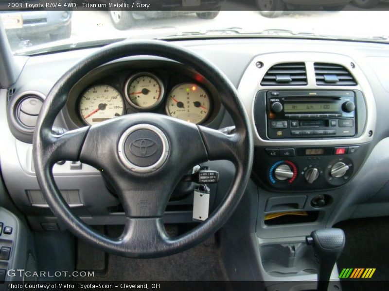 Titanium Metallic / Gray 2003 Toyota RAV4 4WD