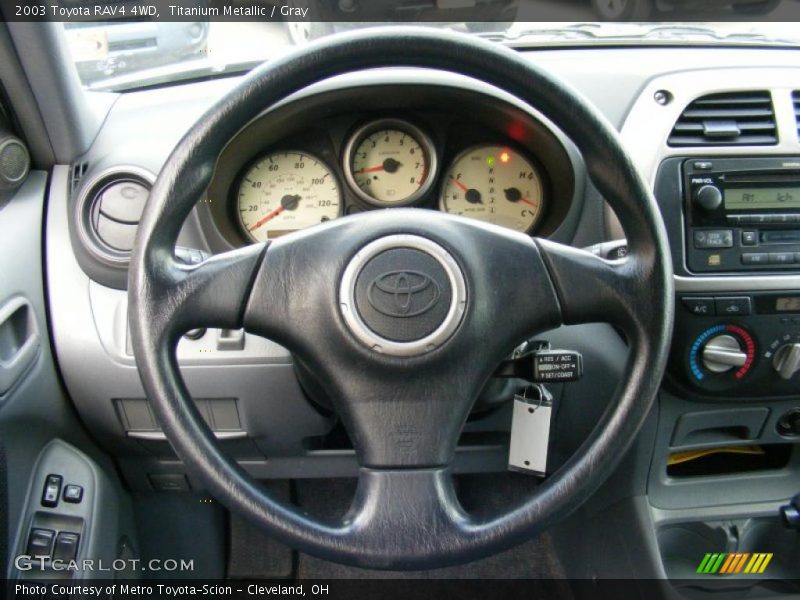 Titanium Metallic / Gray 2003 Toyota RAV4 4WD