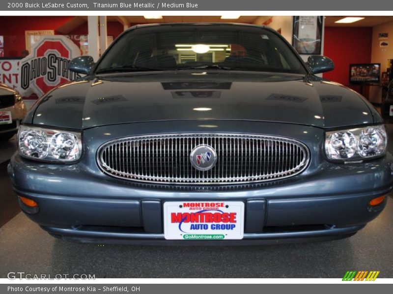 Titanium Blue Metallic / Medium Blue 2000 Buick LeSabre Custom