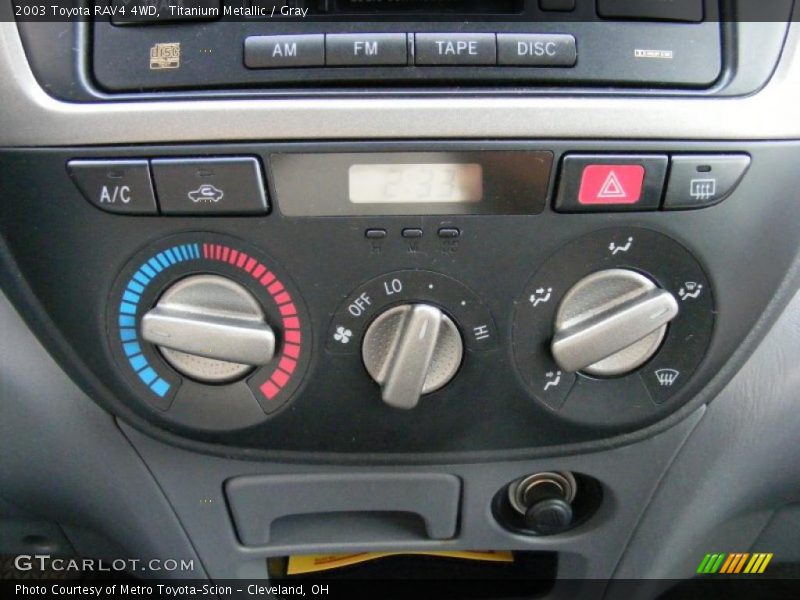 Titanium Metallic / Gray 2003 Toyota RAV4 4WD