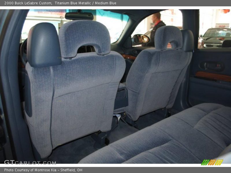 Titanium Blue Metallic / Medium Blue 2000 Buick LeSabre Custom