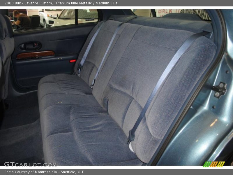 Titanium Blue Metallic / Medium Blue 2000 Buick LeSabre Custom
