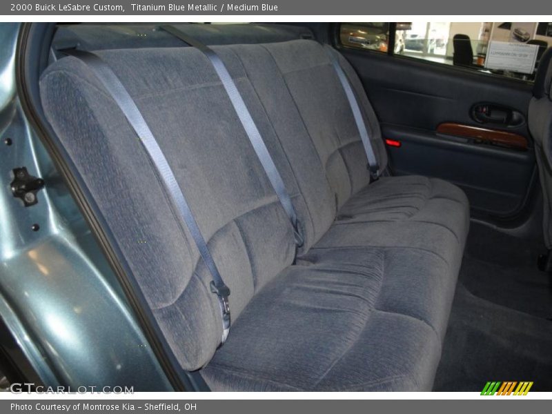 Titanium Blue Metallic / Medium Blue 2000 Buick LeSabre Custom