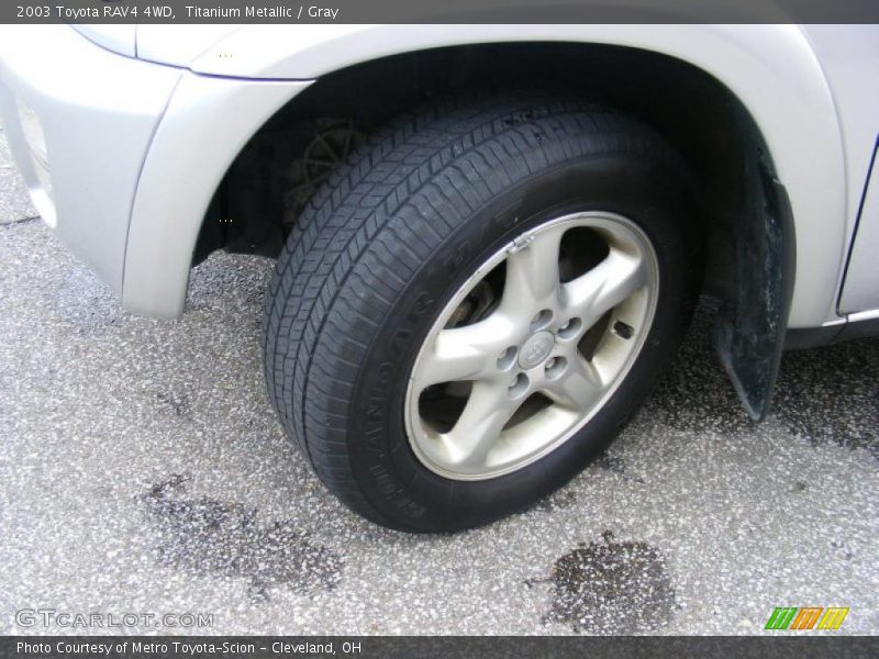 Titanium Metallic / Gray 2003 Toyota RAV4 4WD