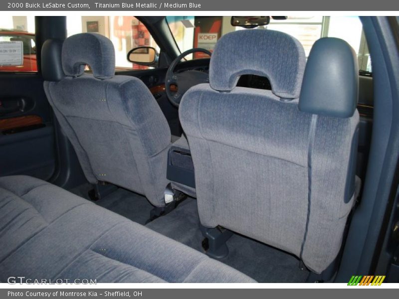 Titanium Blue Metallic / Medium Blue 2000 Buick LeSabre Custom