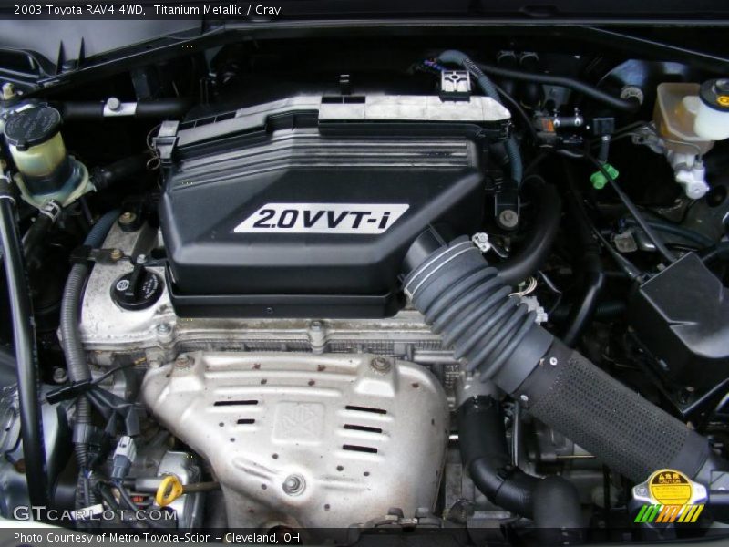 Titanium Metallic / Gray 2003 Toyota RAV4 4WD