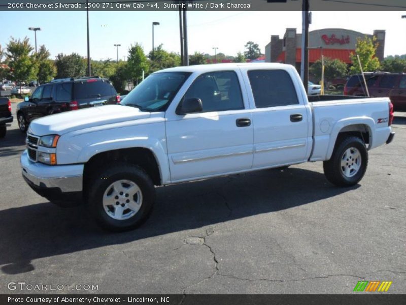 Summit White / Dark Charcoal 2006 Chevrolet Silverado 1500 Z71 Crew Cab 4x4