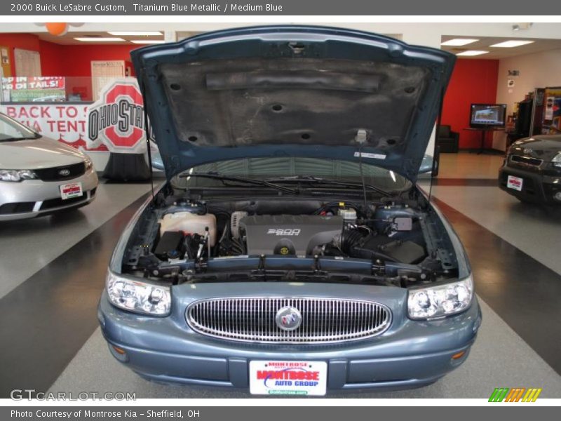 Titanium Blue Metallic / Medium Blue 2000 Buick LeSabre Custom