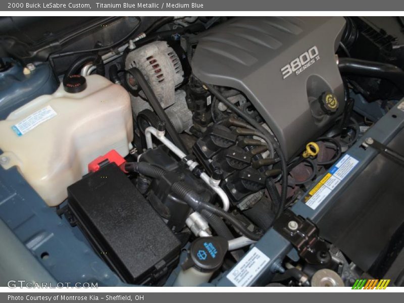 Titanium Blue Metallic / Medium Blue 2000 Buick LeSabre Custom