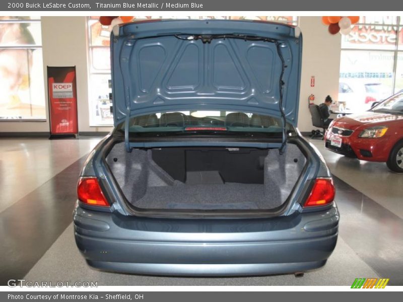 Titanium Blue Metallic / Medium Blue 2000 Buick LeSabre Custom