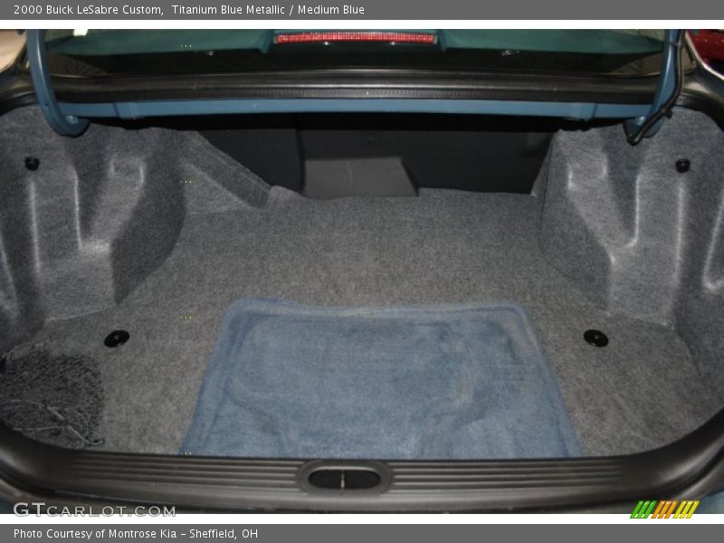 Titanium Blue Metallic / Medium Blue 2000 Buick LeSabre Custom