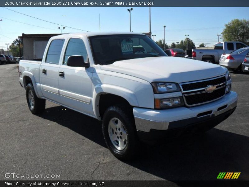 Summit White / Dark Charcoal 2006 Chevrolet Silverado 1500 Z71 Crew Cab 4x4