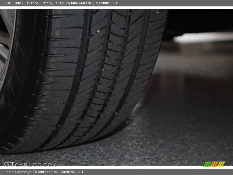 Titanium Blue Metallic / Medium Blue 2000 Buick LeSabre Custom