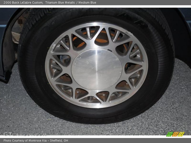 Titanium Blue Metallic / Medium Blue 2000 Buick LeSabre Custom