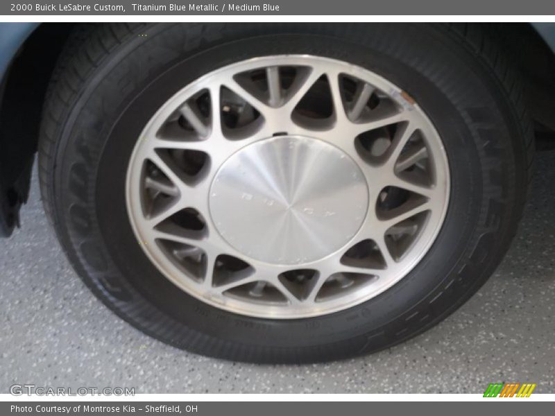 Titanium Blue Metallic / Medium Blue 2000 Buick LeSabre Custom