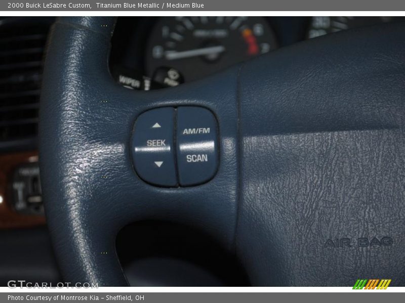 Titanium Blue Metallic / Medium Blue 2000 Buick LeSabre Custom