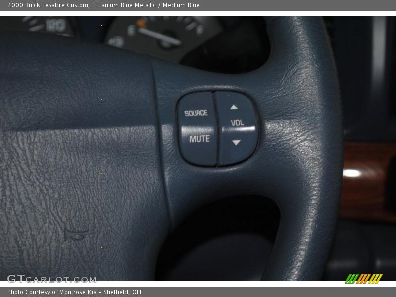 Titanium Blue Metallic / Medium Blue 2000 Buick LeSabre Custom