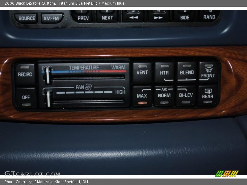 Titanium Blue Metallic / Medium Blue 2000 Buick LeSabre Custom