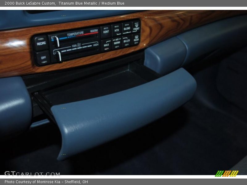 Titanium Blue Metallic / Medium Blue 2000 Buick LeSabre Custom