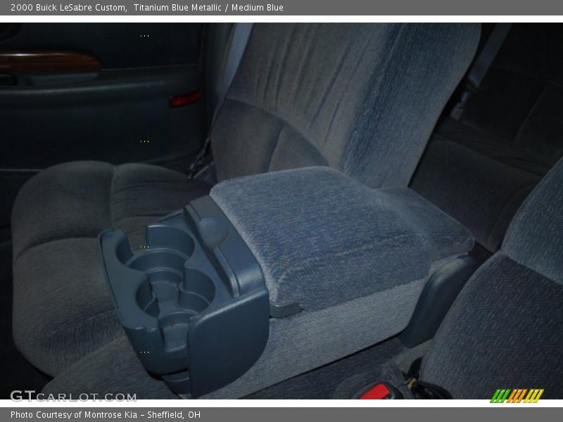 Titanium Blue Metallic / Medium Blue 2000 Buick LeSabre Custom