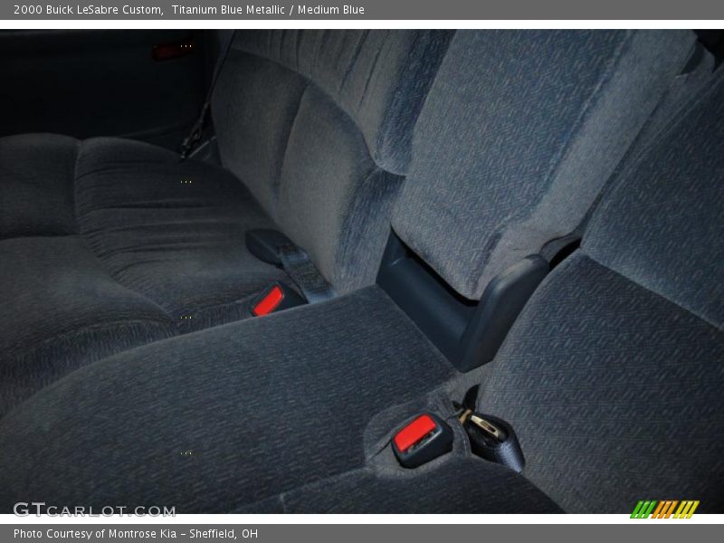 Titanium Blue Metallic / Medium Blue 2000 Buick LeSabre Custom