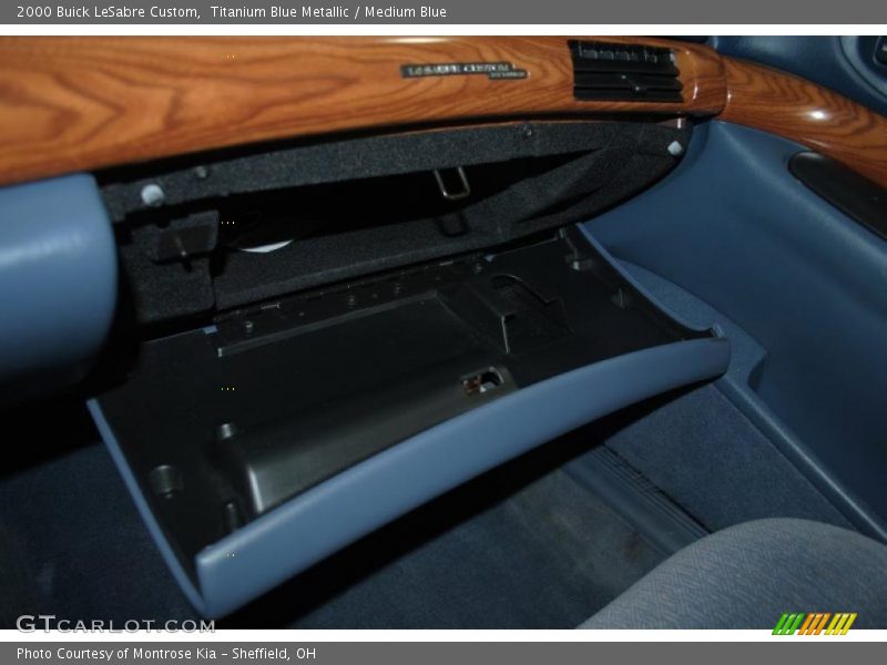 Titanium Blue Metallic / Medium Blue 2000 Buick LeSabre Custom