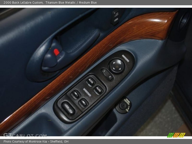 Titanium Blue Metallic / Medium Blue 2000 Buick LeSabre Custom