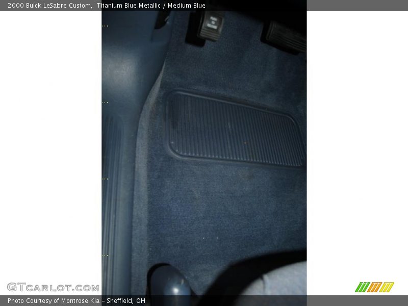 Titanium Blue Metallic / Medium Blue 2000 Buick LeSabre Custom