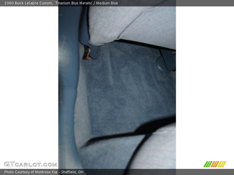 Titanium Blue Metallic / Medium Blue 2000 Buick LeSabre Custom