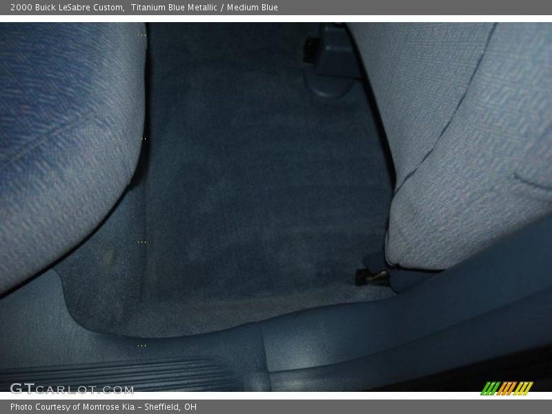 Titanium Blue Metallic / Medium Blue 2000 Buick LeSabre Custom