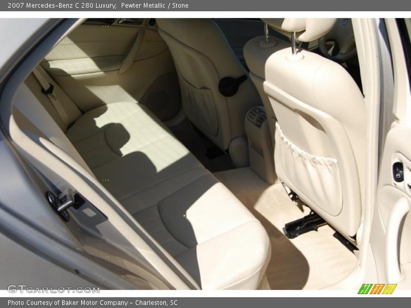 Pewter Metallic / Stone 2007 Mercedes-Benz C 280 Luxury