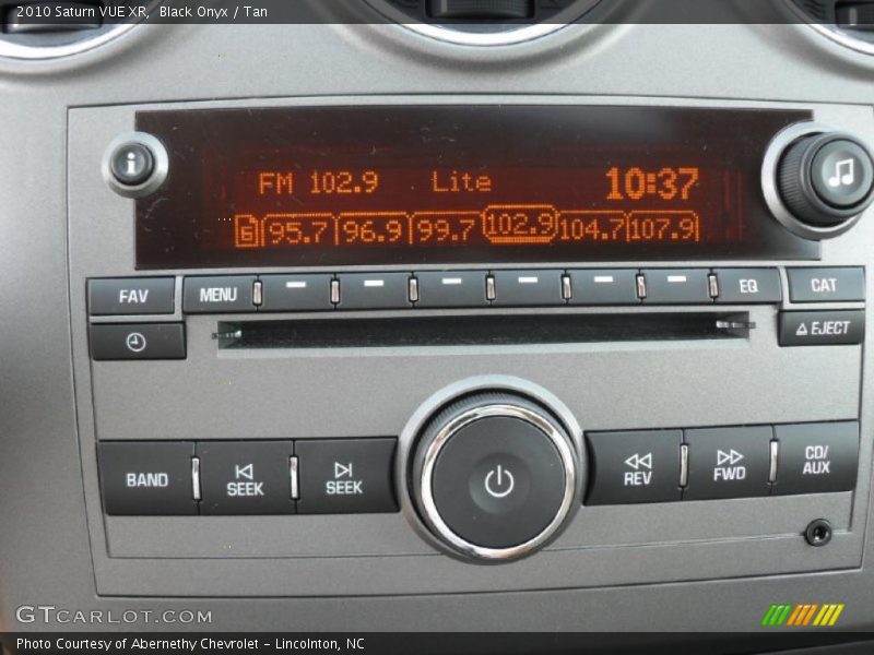Black Onyx / Tan 2010 Saturn VUE XR