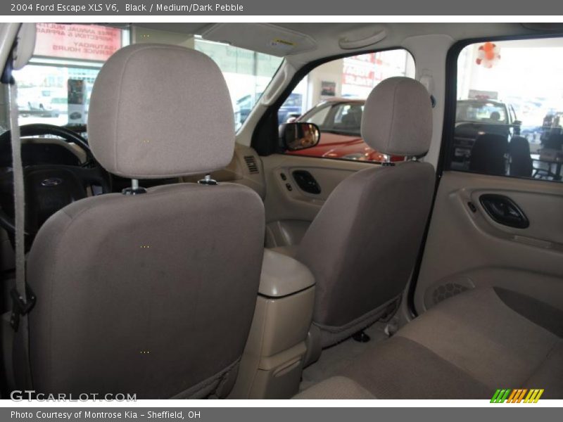 Black / Medium/Dark Pebble 2004 Ford Escape XLS V6