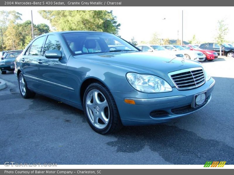 Granite Grey Metallic / Charcoal 2004 Mercedes-Benz S 430 Sedan
