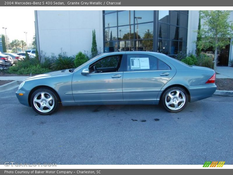 Granite Grey Metallic / Charcoal 2004 Mercedes-Benz S 430 Sedan