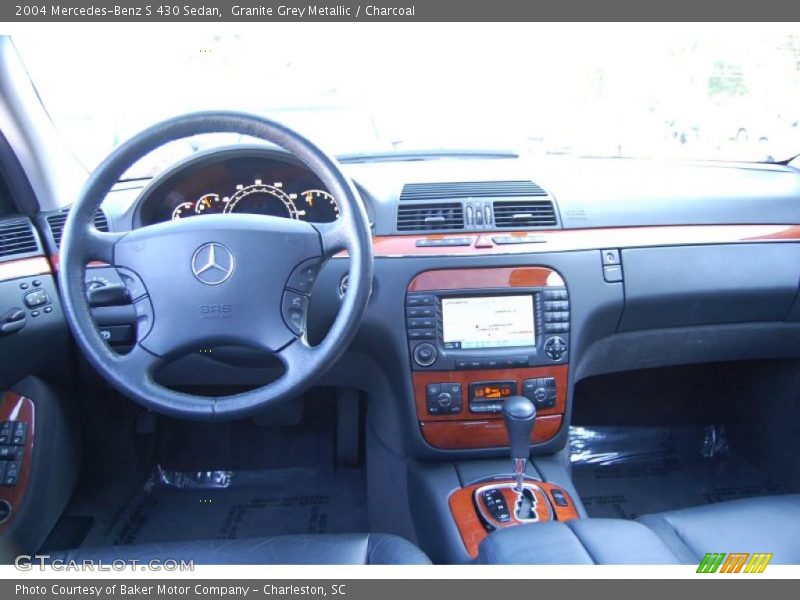 Granite Grey Metallic / Charcoal 2004 Mercedes-Benz S 430 Sedan