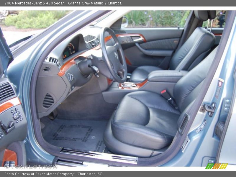 Granite Grey Metallic / Charcoal 2004 Mercedes-Benz S 430 Sedan