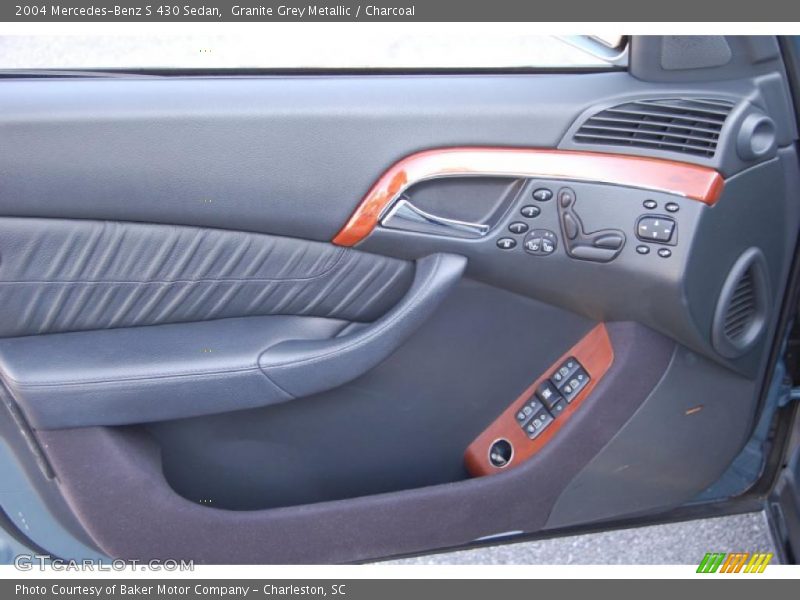 Granite Grey Metallic / Charcoal 2004 Mercedes-Benz S 430 Sedan